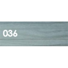 Плинтус Чайка с мягким краем и кабель-каналом L=2,5м, 036 серый дуб (40шт/уп)