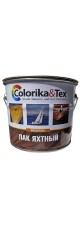 Лак яхтный алкидно-уретановый 2,7 л глянцевый "Colorika Tex", 4шт/уп