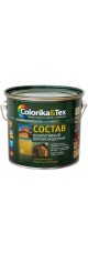 Состав деревозащитный "Colorika Tex" орех 10 л