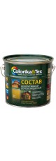 Состав деревозащитный "Colorika Tex" тик 10 л