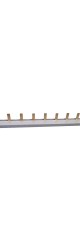 Шина соединительная 1-фазная, 63А, 1м, типа PIN (штырь - гребенка для соединения автоматов) IEK YNS21-1-063