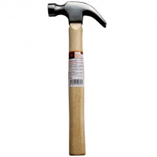 Молоток-гвоздодер деревянная ручка 450гр (6шт/уп, 36шт/кор) Turbolux 91069 91069